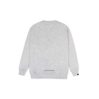 Gray sweater "STAY OFF THE GRASS